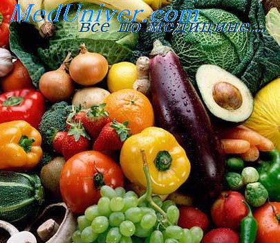 вред овощей и фруктов
