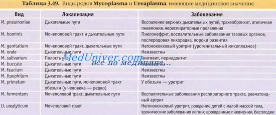 Доклад: Микоплазмоз. Лечение микоплазмоза
