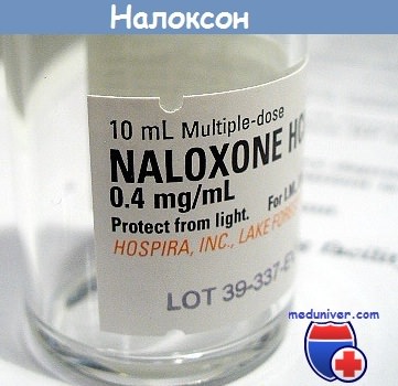 Налоксон - антидот наркотических анальгетиков