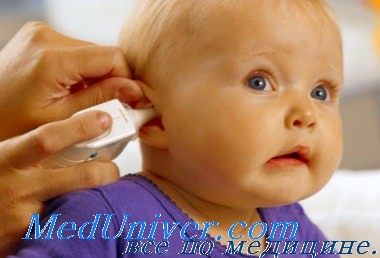 нарушения слуха у ребенка