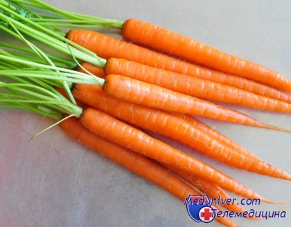 польза моркови