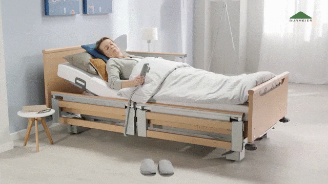 Регулировка высоты функциональной кровати